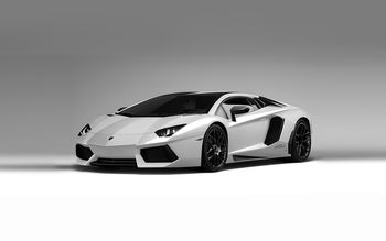 Lamborghini Aventador White screenshot