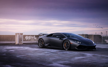 Lamborghini Huracan on ADV1 wheels screenshot