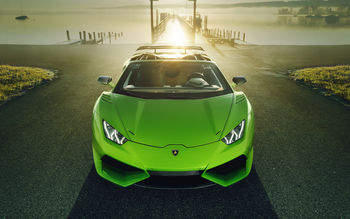Lamborghini Huracan Spyder N Largo Novitec 4K screenshot