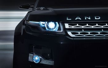 Land Rover LRX Concept Black 8 screenshot
