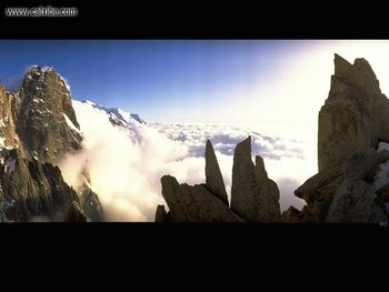 Landscapes Over The Clouds screenshot