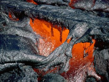 Lava Flow From Kilauea Kalapana Hawaii screenshot