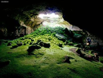 Lava Tube Cave Lava Beds National Monument Tulelake California screenshot