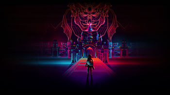 Legend of Zelda Retro Neon screenshot