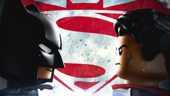 LEGO Batman LEGO Superman 4K screenshot