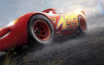 Lightning McQueen Cars 3 4K 8K screenshot
