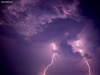 Lightning Over Dauphin Island Alabama screenshot