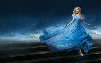 Lily James as Cinderella screenshot