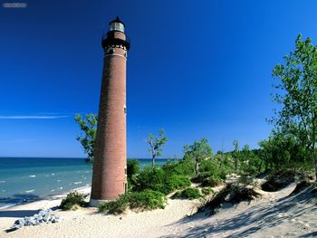 Little Sable Lighthouse Michigan screenshot