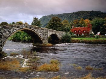 Llanrwst Bridge, Conwy River, Wales, United Kingdom screenshot