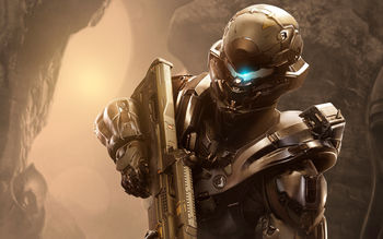 Locke Halo 5 Guardians screenshot