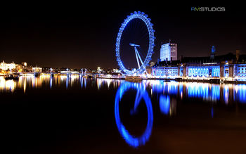 London Eye River Thames screenshot