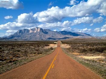 Lonesome Highway Guadalupe Mountains Texas screenshot