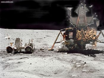 Lunar Rover Load Out At Lem Module screenshot