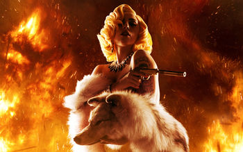 Machete Kills Lady Gaga screenshot