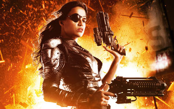 Machete Kills Michelle Rodriguez screenshot