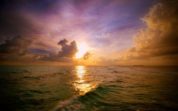 Maldivian Sunset screenshot