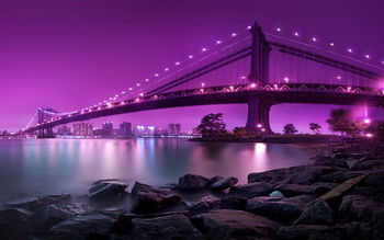 Manhattan Bridge New York City screenshot