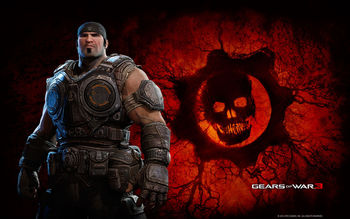 Marcus in Gears of War 3 screenshot