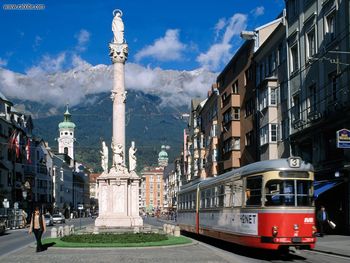 Maria Theresa Strasse Innsbruck Austria screenshot