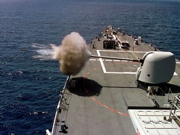 Mark 45 Firing screenshot