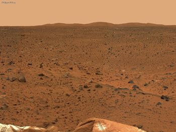 Mars As Seen From The Spirit Rover, January , screenshot