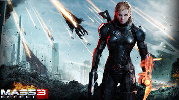Mass Effect 3 Female Shepard screenshot
