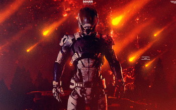 Mass Effect Andromeda Soldier 4K screenshot