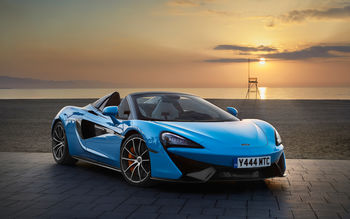 McLaren 570S Spider 2018 4K screenshot