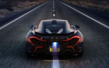 McLaren P1 Death Valley Race track screenshot