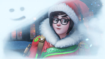 Mei Overwatch Winter Wonderland screenshot