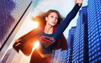 Melissa Benoist Supergirl screenshot
