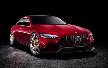 Mercedes AMG GT Concept 4K 2017 screenshot