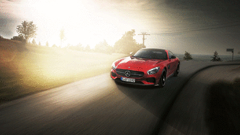 Mercedes AMG GTS 5K screenshot