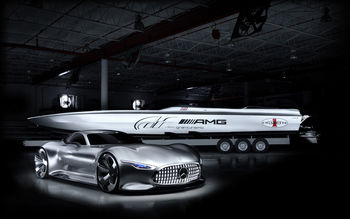 Mercedes Benz AMG Cigarette Racing Vision GT Concept screenshot