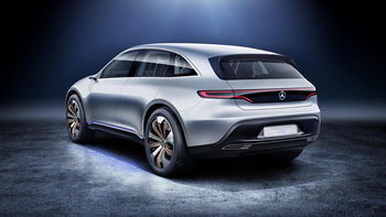 Mercedes Benz EQ Electric Concept SUV 4K screenshot