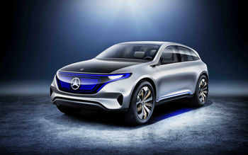 Mercedes Benz Generation EQ SUV Concept 4K screenshot