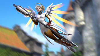 Mercy Overwatch 4K Artwork screenshot