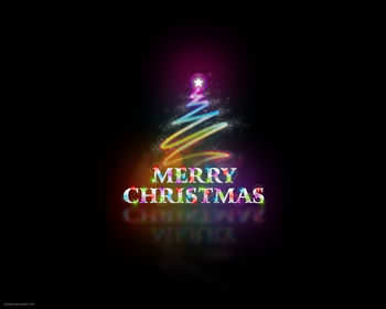 Merry Christmas Abstract screenshot