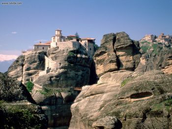 Meteora Monastery Greece screenshot