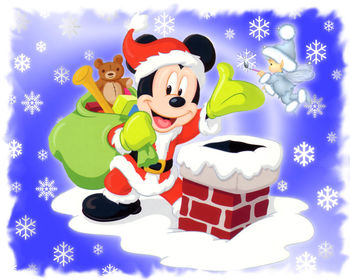 Mickey Mouse Santa screenshot