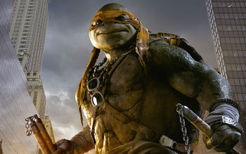 Mikey in Teenage Mutant Ninja Turtles screenshot