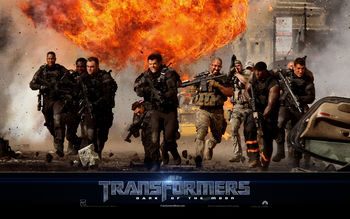 Military in Transformers 3 screenshot