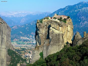 Monastery Of Agia Triada Meteora Greece screenshot