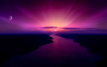 Morning Purple Sunrise screenshot