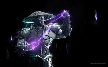 Mortal Kombat Raiden Artwork screenshot