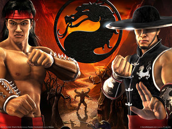 Mortal Kombat Shaolin Monks PS2 Game screenshot