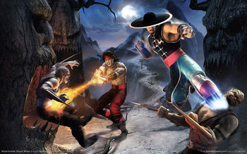 Mortal Kombat Shaolin Monks screenshot