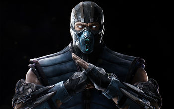 Mortal Kombat X Sub Zero 4K 5K screenshot