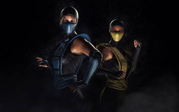 Mortal Kombat XL Sub Zero Scorpion Kosplay screenshot